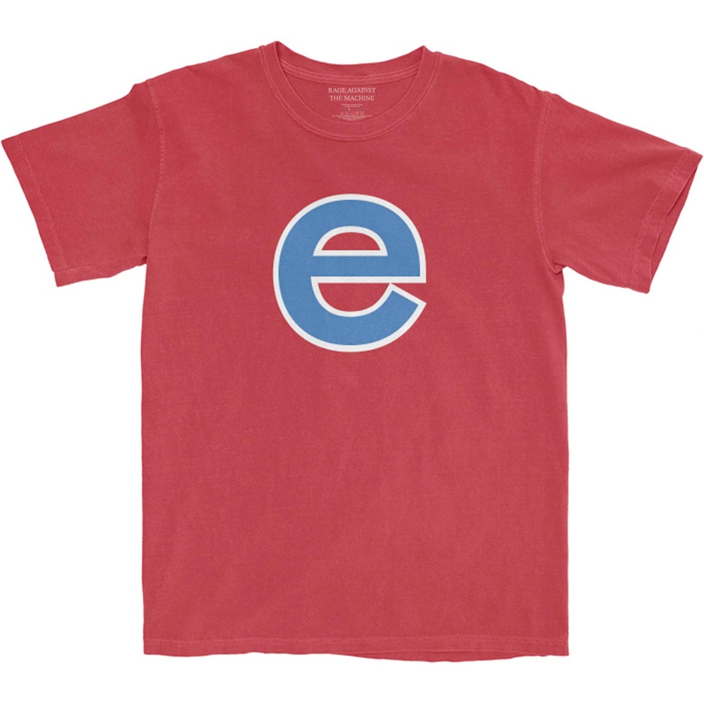 Rage Against The Machine - Big E Heren Tshirt - Rood